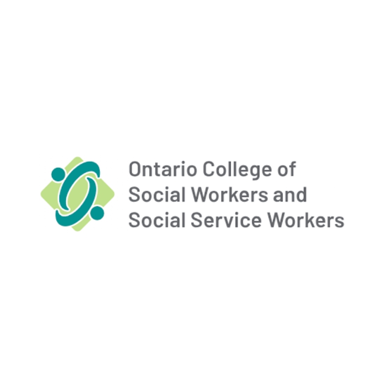Ontario college of social workers and social service workers logo