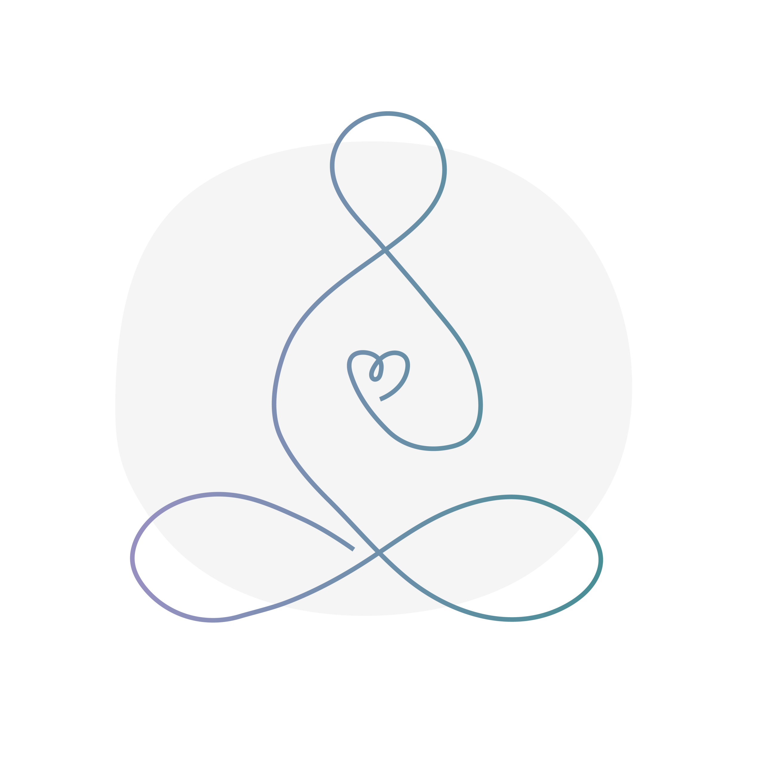 Five hands clasped in a circle